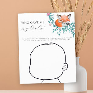 Papier Fox - Qui m'a donné mon look bébé jeu
