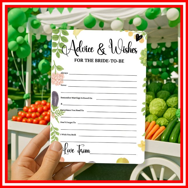 Papier Frais Hors Du Marché Conseil Souhaite Pour La Mari (Créateur téléchargé)