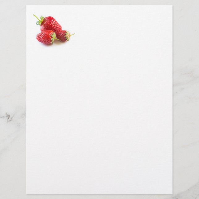 Papier Fraises (Devant)
