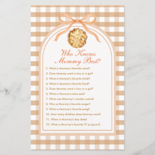 Papier Fun Little Cutie Pie Qui Connaît Maman Meilleur Je