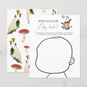 Papier fungi chute - Qui m'a donné mon look jeu bébé