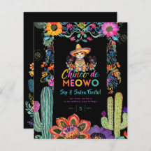 Funny Cinco De Mayo Sip and Salsa Cat FIESTA