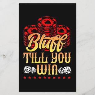 Papier Funny Poker   I Loker Poker Bluff jusqu'à ce que v