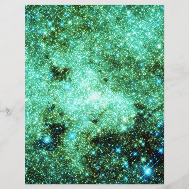 Papier Galaxie de la Voie Lactée Verte (Devant)