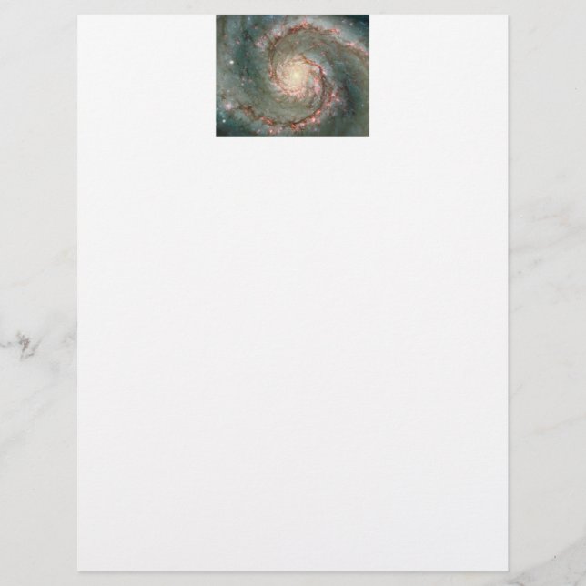 Papier Galaxie des tourbillons (Devant)