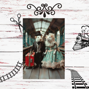 Papier Gare Victorian Mouse Couple