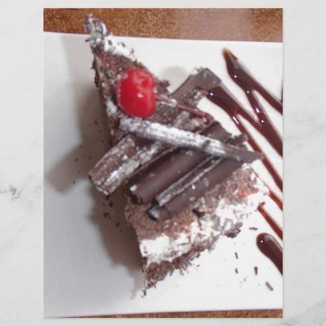 Papier Gâteau de la forêt noire (Devant)