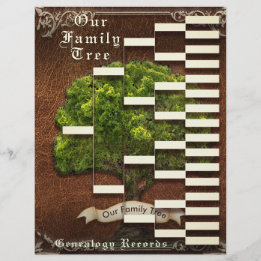Papier Généalogie Pedigree