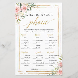 Papier Géométrique flush Floral Or Ce qui se trouve dans 