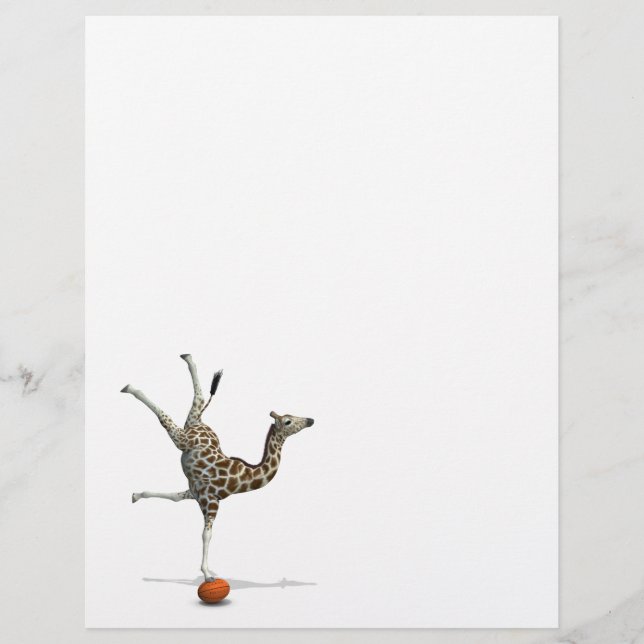 Papier Girafe d'équilibrage (Devant)