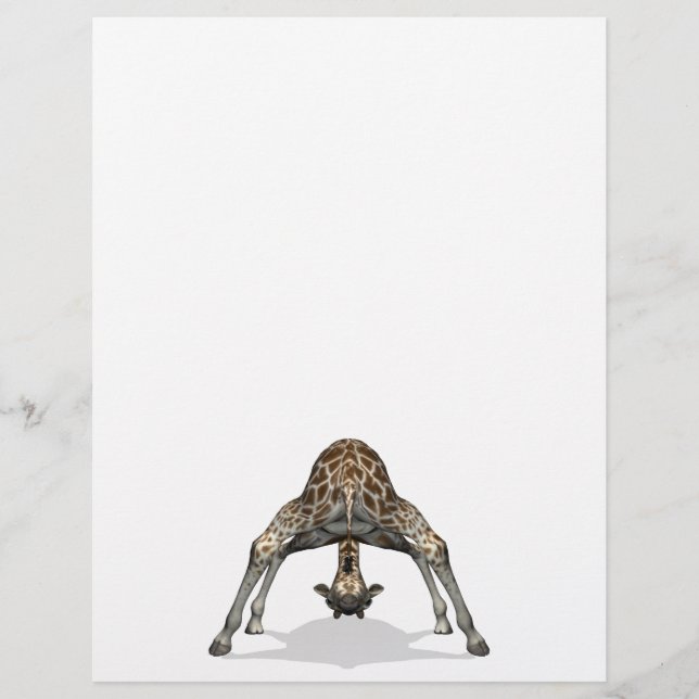 Papier Girafe flexible (Devant)