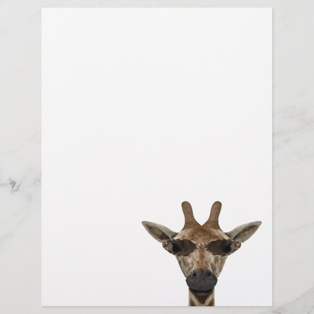 Papier Giraffe Incognito (Devant)