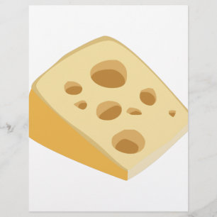 Papier Glitch Food fromage puant
