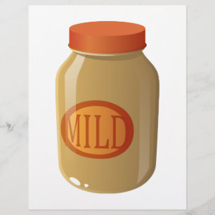 Papier Glitch Food mild sauce