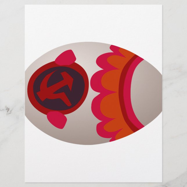 Papier Glitch Food oeuf soviétique (Devant)