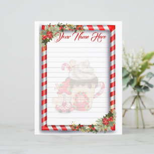 Papier Gnome de Noël personnalisée