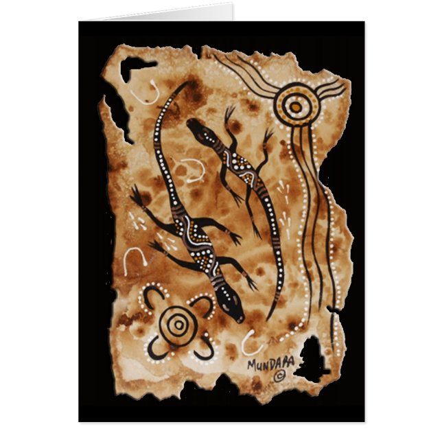 Papier Goannas (Devant)