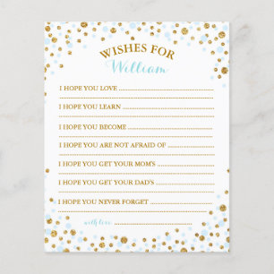 Papier Gold Parties scintillant Blue Sprinkle Confetti Ba