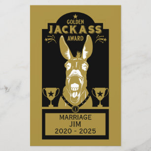 Papier Golden Jackass