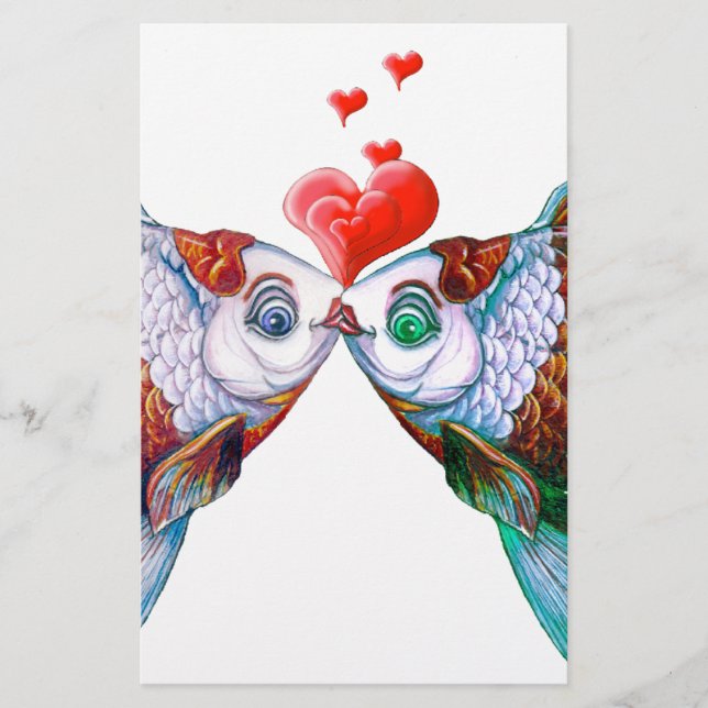Papier Goldfish Kiss (Devant)