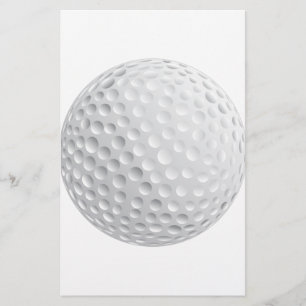 Papier golf_Ball2 BLANC GOLF BALL SPORTS GRAPHIQUE VECTEU