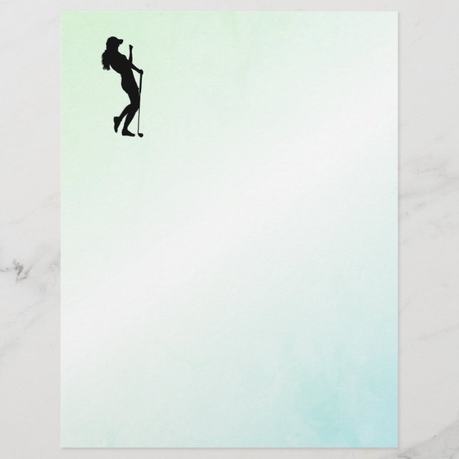 Papier Golf pour dames (Devant)