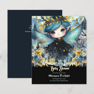Papier Gothique Baby shower mignonne Fille Lune Lullabe L