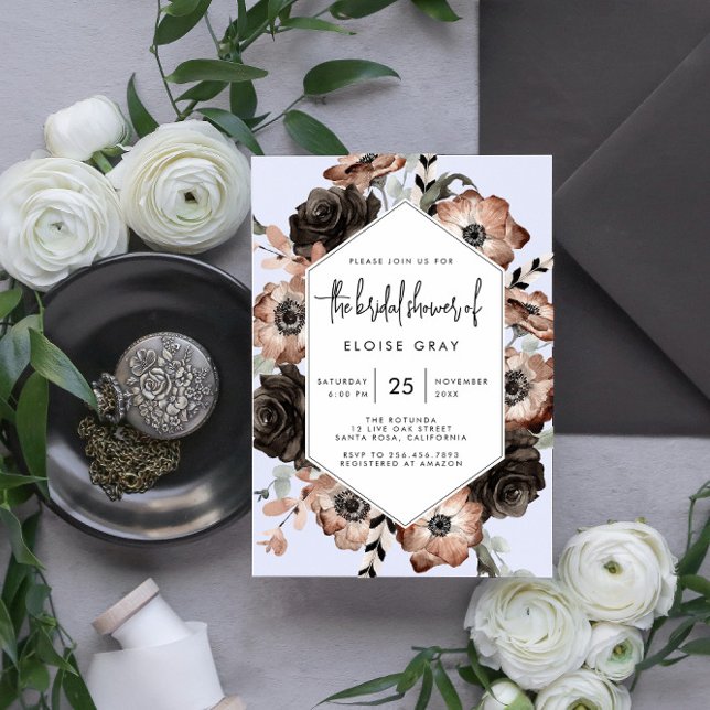 Papier Gothique Boho Faire-part de mariage (Créateur téléchargé)