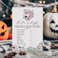 Gothique Rose Crâne Floral Le prix est le bon jeu