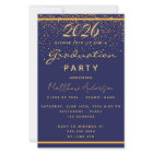 Graduation party or bleu 2025 budget invitation
