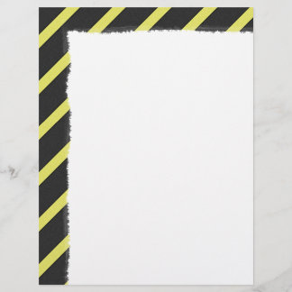 Papier Gris et jaune rayés