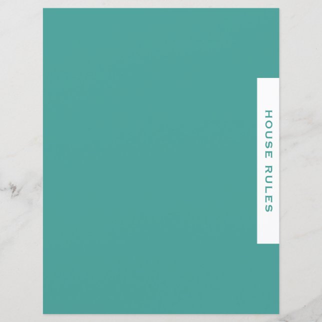 Papier Guide de location de vacances Classeur Sujet Divid (Devant)