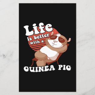 Papier Guogouin, Guangéou, Cochon De Guinée, La Vie Est M