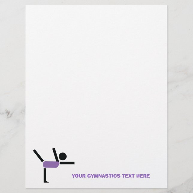 Papier Gymnastique, gymnastique (Devant)