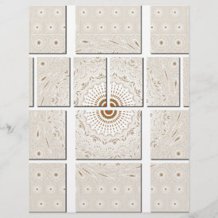 Papier Hakuna Matata Floral Mur tuiles