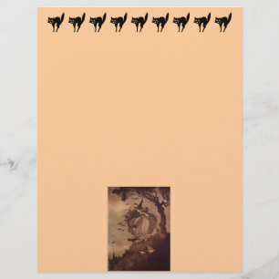 Papier Halloween Little Witch