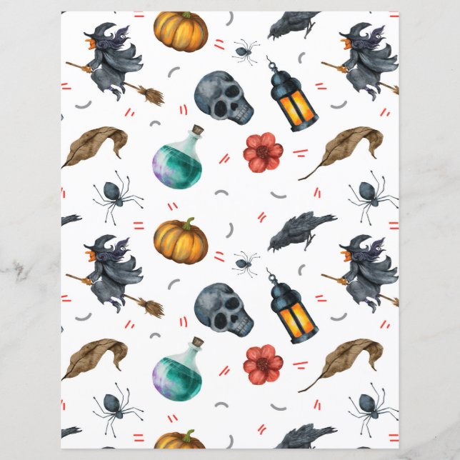 Papier Halloween mignon (Devant)
