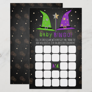 Papier Halloween Sorcière Genre Reveillez Partie Bingo Je