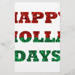 Papier happy holla days