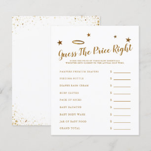 Papier Heaven A Envoyé Baby shower Devinez Le Prix Juste