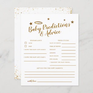 Papier Heaven a envoyé Gold Halo Baby Prédictions et cons