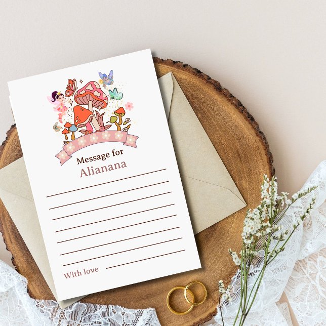 Papier Heure Capsule Fairy Premier Anniversaire Message (TimeCapsule message)