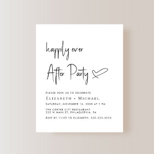 Papier Heureusement Jamais Après Mariage Réception Invita