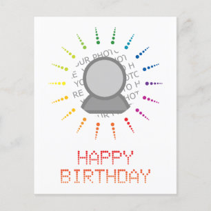 Papier heureux anniversaire (brightBurst)