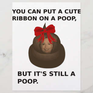 Papier Hillary Poop