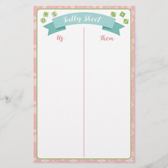 Papier Hiver Wonderland Bunco Party Jeu Tête (Devant)