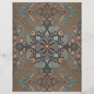 Papier Homely cottage pattern