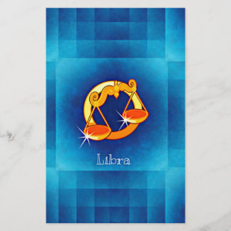 Papier horoscope de libra