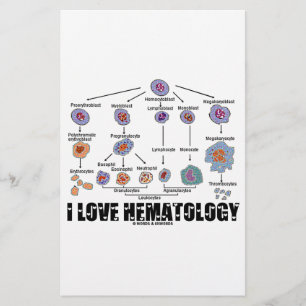 Papier I Love Hematology