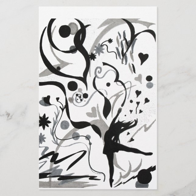 Papier I Love to dance ! (Devant)